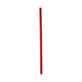The Safety Zone Jumbo Paper Wrapped Straw Red Pantone, 1 Count, 24 per case