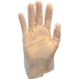 The Safety Zone Polyethylene Glove Clear Stretch Large, 1 Each, 10 per case