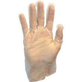 The Safety Zone Polyethylene Glove Clear Stretch Extra Large, 1 Each, 10 per case