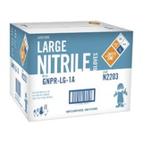 The Safety Zone Gloves Nitrile Blue Large Powder Free, 1 Each, 10 per case