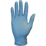 The Safety Zone GNPR-MD-1A Nitrile Gloves Blue Medium Powder Free 1000-1 Each
