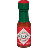 Tabasco 00016 Tabasco Miniature Pepper Sauce .125 ounces Per Bottle - 144 Per Case