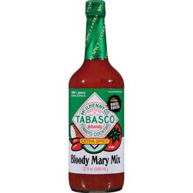 Tabasco 00152 Tabasco Spicy Bloody Mary Mix 32 ounces Per Bottle 12 Per Case
