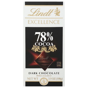 Lindt &amp; Sprungli (Usa) Inc Excellence 78% Cooca Bar, 3.5 Ounces, 12 per case