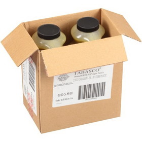 Tabasco 00580 Tabasco Green Pepper Sauce .5 Gallon Per Jug - 2 Per Case