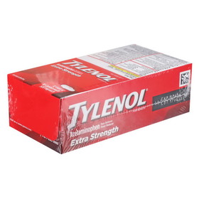 Tylenol Extra Strength Caplets, 10 Count, 12 per box, 12 per case