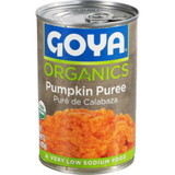 Goya Organic Pumpkin Puree, 15 Ounces, 12 per case