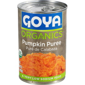 Goya Organic Pumpkin Puree, 15 Ounces, 12 per case