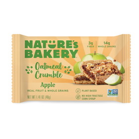 Nature's Bakery Apple Oatmeal Crumble Bar, 1 Each, 7 per case