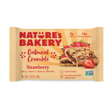Nature's Bakery Strawberry Oatmeal Crumble Bar, 1 Each, 7 per case