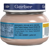 Gerber 2Nd Foods Ham And Gravy Puree Baby Food Jar, 2.5 Ounce, 10 per case