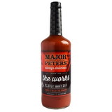 Major Peters The Works Bloody Mary Mix, 32 Fluid Ounces, 12 per case