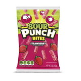 Sour Punch 18015 Sour Punch Bites Strawberry Case/Hb 12/5Oz