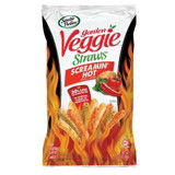 Sensible Portions Veggie Straws Screamin Hot, 6 Each, 6 per case