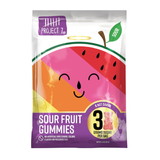 Project 7 0100174 Project 7 Low Sugar Sour Fruit Gummies 1.80Oz Gummy Pouch Case