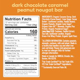 Unreal Brands 4100 Dark Chocolate Caramel Peanut Nougat Bars 6-12-.074 Pound