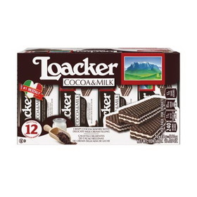 Loacker Classic Cocoa+Milk 45 Grams, 1.59 Ounces, 12 per case