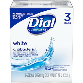 Dial Bar Soap White, 12 Ounces, 12 per case