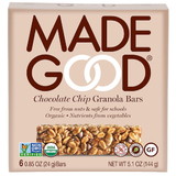 Madegood Chocolate Chip Granola Snack Bar, 6 Count, 6 per case