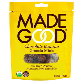 Madegood Chocolate Banana Granola Minis, 1 Count, 6 per case