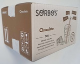 Sorbos Edible Chocolate Straw 19 Centimeters, 200 Each, 1 per case