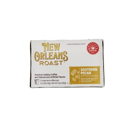 New Orleans Roast Southern Pecan Single Serve, 12 Count, 6 per case