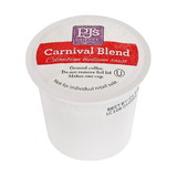 Pj's Coffee Of New Orleans Medium Roast Carnival Blend Single Serve, 12 Count, 6 per case
