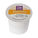 Pj's Coffee Of New Orleans King Cake Single Serve, 12 Count, 6 per case