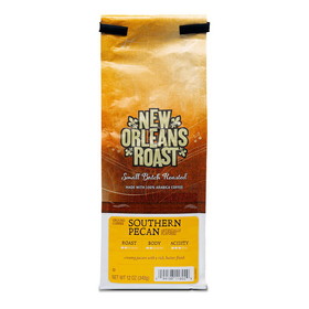 New Orleans Roast Southern Pecan Ground Coffee, 12 Ounce, 6 per case