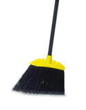 Rubbermaid Commercial FG638906BLA Angle Broom Red Flagged 1-1 Count
