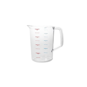 Rubbermaid Commercial Products Measuring Cup 4 Quart Clear, 1 Count, 1 per case