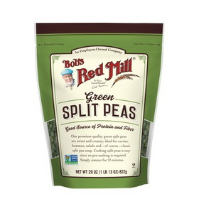 Bob's Red Mill Natural Foods Inc Green Split Pea, 29 Ounces, 4 per case