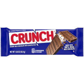 Crunch Singles Bar, 1.55 Ounces, 10 per case