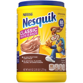 Nesquik Chocolate Powder, 44.97 Ounces, 6 per case