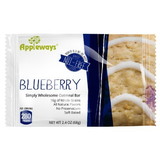 Appleways Blueberry Oatmeal Bar, 1 Count, 160 per case