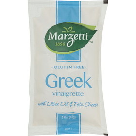 Marzetti Greek With Olive Oil &amp; Feta Cheese Dressing, 1.5 Ounces, 60 per case