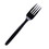 Cutlerease Black Bulk Cutlerease Fork, 40 Each, 24 per case, Price/Case