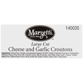 Marzetti Cheese &amp; Garlic Croutons, 40 Ounces, 4 per case