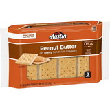 Austin Toasty Cracker With Peanut Butter, 1.38 Ounces, 8 per box, 12 per case