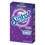 Sunkist 32404 Grape Drink Mix Singles 12-6 Count