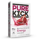 Pure Kick Energy Singles To Go Black Cherry Pomegranate 12-6 Count