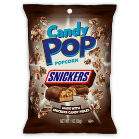 Snaxsational Brands Snicker Popcorn, 1 Ounces, 6 per case