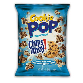 Snaxsational Brands Chips Ahoy Popcorn, 1 Ounces, 6 per case