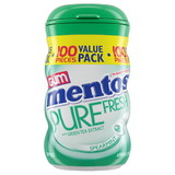 Mentos Gum Extra Large Spearmint, 100 Piece, 6 per case