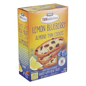 Thinaddictives Lemon Blueberry Almond, 6 Each, 6 per case