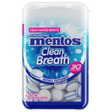 Mentos Clean Breath Peppermint, 150 Count, 6 per case