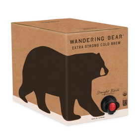 Wandering Bear Coffee Black Cold Brew, 18 Pounds, 2 per case