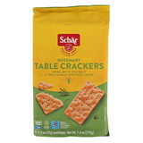 Schar Gluten Free Rosemary Table Crackers, 7.4 Ounces, 5 per case
