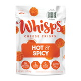 Whisps Hot & Spicy Cheese Crisps, 2.12 Ounces, 12 per case