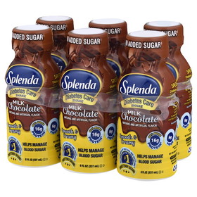 Splenda Shake Milk Chocolate, 8 Fluid Ounce, 4 per case